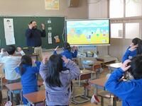 リズムに合わせて