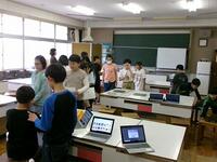 パソコンを使って