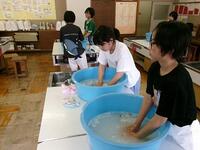 丁寧に