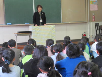 校長先生からの話