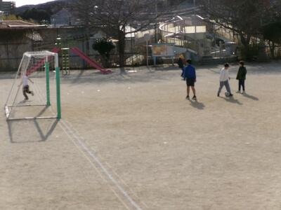 今日はサッカーの日