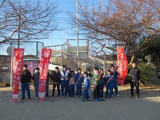 そろってポーズ