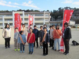 みんなでそろって、はいチーズ