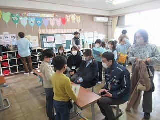 パビリオン形式で学習発表