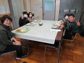 みんなでポーズ