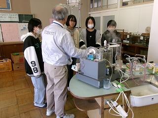 テーブルごとに実験