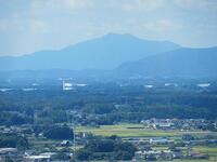 展望台からの筑波山